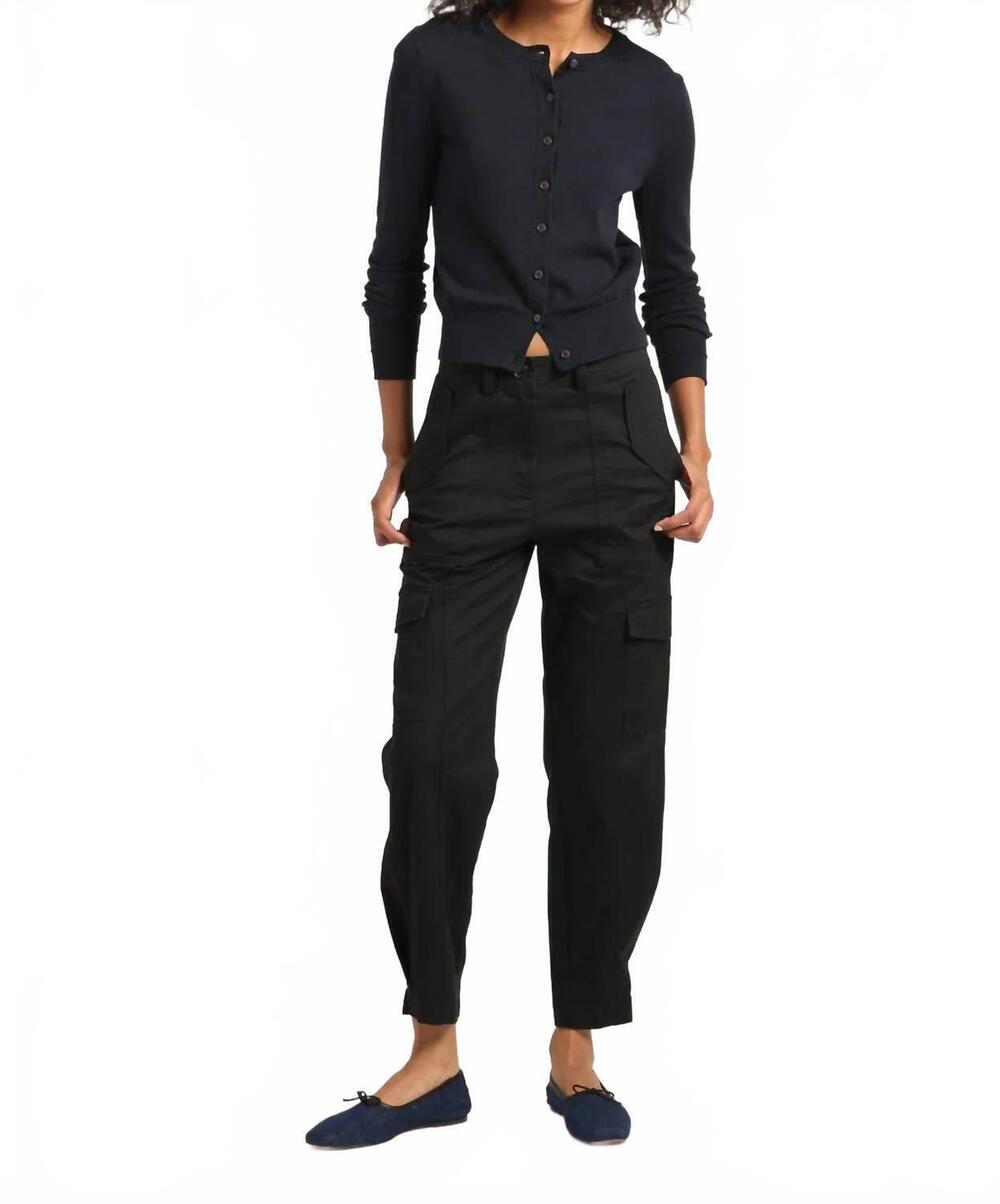 NEW DEREK LAM elian utility pants in black